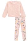 Roupa Infantil Blusa Pelo Calça Legging Conjunto Simples Inverno Manga Longa Bonito Feminino Kukie Roupa Infantil Blusa Pelo Calça Legging Conjunto Simples Inverno Manga Longa Bonito Feminino Kukie