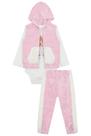 Roupa Infantil Calça Pelo Body Estampado Manga Longa Inverno Colete Coração Trio Kukie Bear Simples