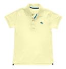 Roupa Infantil Camiseta Polo Charpey Amarela Piquet Confortável e Estilosa Roupa Infantil Camiseta Polo Charpey Amarela Piquet Confortável e Estilosa