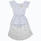 Roupa Infantil Conjunto Blusinha Short Saia Tule Mini Diva