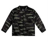 Roupa Infantil Jaqueta Charpey Puffer Dupla Face Menino Moda Inverno Estampado Casual