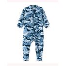 Roupa Infantil Macacão Macaquinho Pijama Longo Comprido Com Botão Tigre Pingo Lele Azul
