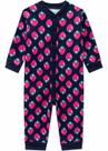 Roupa Infantil Macacão Manga Longa Pijama Estampa Morangos Quentinho Confortável Tendência Kyly
