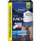 Roupa Íntima Adulto Tena Pants Men - P/M com 16 unidades