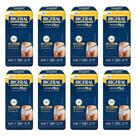 Roupa Íntima Bigfral Derma Plus Pants Premium Tamanho G/XG - 8 Pacotes com 7 Fraldas - Total 56 Tiras