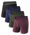 Roupa íntima DAVID ARCHY Ultra Soft Micro Modal para homens, pacote com 4