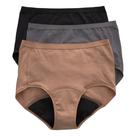 Roupa íntima de época Hanes Comfort, Period. Pacote com 3 Moderate Leaks