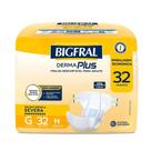 Roupa Íntima Descartável Bigfral Derma Plus Econômico G 32 Unidades Roupa Íntima Descartável Bigfral Derma Plus Econômico G 32 Unidades