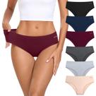 Roupa íntima feminina Coskefy, calcinha de algodão, absorvente de umidade, pacote com 6 Roupa íntima feminina Coskefy, calcinha de algodão, absorvente de umidade, pacote com 6