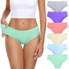 Roupa íntima feminina Coskefy Hipster Mid Low Rise x6
