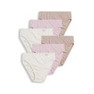 Roupa íntima feminina Jockey Elance French Cut, pacote com 6 unidades, tamanho 7 Roupa íntima feminina Jockey Elance French Cut, pacote com 6 unidades, tamanho 7