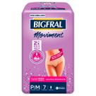 Roupa Íntima Moviment Bigfral Feminina Tam P/M 07 unidades