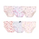 Roupa íntima Orinery Baby Kids, calcinhas de algodão para meninas de 7 a 8 anos, pacote com 6