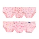 Roupa íntima Orinery Baby Kids Girls, calcinhas de algodão, pacote com 6 unidades, 5-6Y