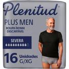 Roupa Íntima Plenitud Plus Men Tamanho G/XG Severa 16 Unidades Descartáveis Roupa Íntima Plenitud Plus Men Tamanho G/XG Severa 16 Unidades Descartáveis