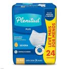 Roupa Íntima Plenitud Plus Tamanho G/XG - 2 Pacotes com 24 Tiras - Total 48 Tiras