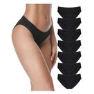 Roupa íntima SIMIYA, biquíni confortável e respirável para mulher, pacote com 7