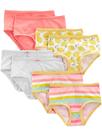 Roupa íntima Simple Joys da Carter's Girls, pacote com 8, 6 a 7 anos