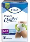 Roupa Intima Tena Pants Confort G/eg Com 8 Unidades