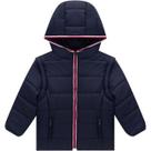 Roupa Jaqueta Masculina Infantil 2 em 1 Puffer E Colete Azul Marinho Milon Inverno Quentinho