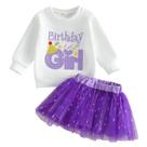 Roupa Kayotuas Toddler para aniversário de menina de 4 a 5 anos
