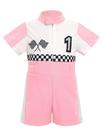 Roupa: macacão IMEKIS Baby Race Car Driver de 1º aniversário 12-18M