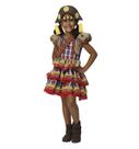 Roupa Maria Bonita Infantil Vestido de Festa Junina