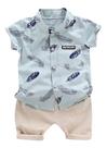 Roupa Mauricinho Conjunto Infantil Temático Menino Floral