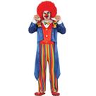 Roupa Palhaço de Circo Adulta Masculina Alta Qualidade Luxo