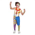 Roupa Palhaço Infantil Curta Fantasia Festa Carnaval Menino
