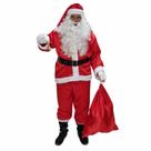 Roupa papai noel luxo 10 itens de alta qualidade