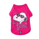 Roupa Para Cachorro Camiseta Inverno Snoopy So Fab Rosa P - ZOOZ PETS
