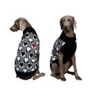 Roupa Para Pet Casaco Inverno Love Lã Com Furo P/ Guia Dog Roupa Para Pet Casaco Inverno Love Lã Com Furo P/ Guia Dog