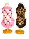 Roupa Pet Duas Capinhas de Soft Estampado e Veludo para Cachorro Be King Pet PP