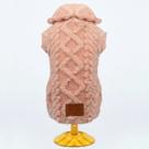 Roupa pet para caes e gatos casaco jaquard rosa tamanho g Roupa pet para caes e gatos casaco jaquard rosa tamanho g