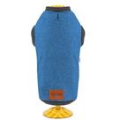 Roupa pet para caes sueter cotton azul escuro xgg porte grande