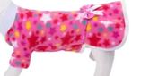 Roupa pet para inverno rosa