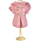 roupa pet vestido cachorra femea rosa roupinha pequeno porte