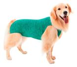 Roupa protetora pós cirúrgica cães unissex escolha tamanhos