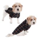 Roupa Roupinha Sueter Fleece Xadrez - G