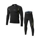 Roupa Térmica Masculina De Inverno, Camada Base Elástica Justa Para Fitness, Pijama Longo