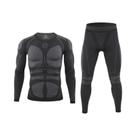 Roupa Térmica Tática Sem Costura Para Homens 3XL, Respirável, Ajustada Para Treinamento Ao Ar Livre