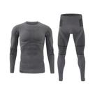 Roupa Térmica Tática Sem Costura Para Homens, Calças Longas Respiráveis Para Treinamento E Ciclismo