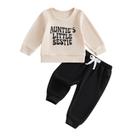 Roupa XRTBMN Aunties Bestie Baby Boy, 2 peças, outono, inverno, 18-24 m