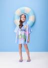 Roupao 2/16 Momi Roupao Stitch Com Touca Azul Dolce
