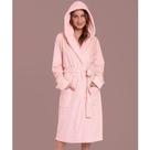 Roupao Adulto Fleece Lua Lua Bear Me Sleep Rosa