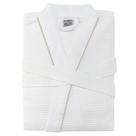 Roupao Adulto Piquet Teka Hotel Golden Branco Bege
