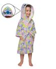 Roupão Aveludado Infantil Quimono com Capuz Stitch Roupão Aveludado Infantil Quimono com Capuz Stitch
