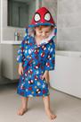 Roupão Aveludado Infantil Quimono Estampado Com Capuz Spidey Roupão Aveludado Infantil Quimono Estampado Com Capuz Spidey