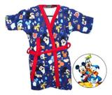 Roupao Aveludado Infantil Quimono Estampado Mickey G Lepper